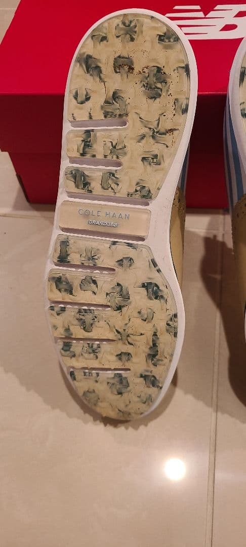 超美品お買得❣️ お洒落 コールハーンオックスコラボゴルフシューズ22