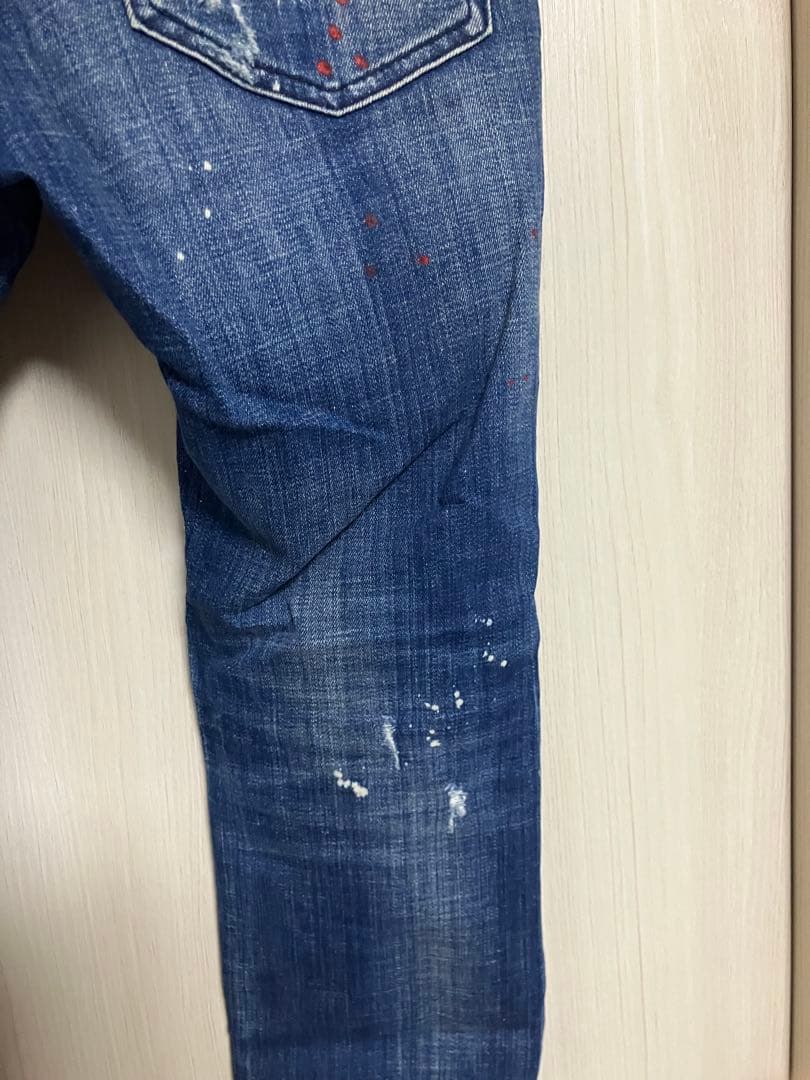 DSQUARED2 ディースクエアードSKATER スケーター ダメージペイント