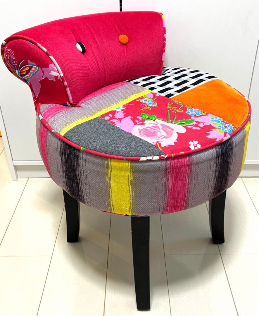 (直接引き取り可)椅子　スツール　おしゃれ　個性派　北欧　和風