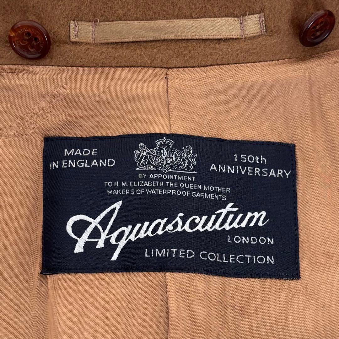 アクアスキュータム メンズカシミアコート150周年限定コレクション 38 希少