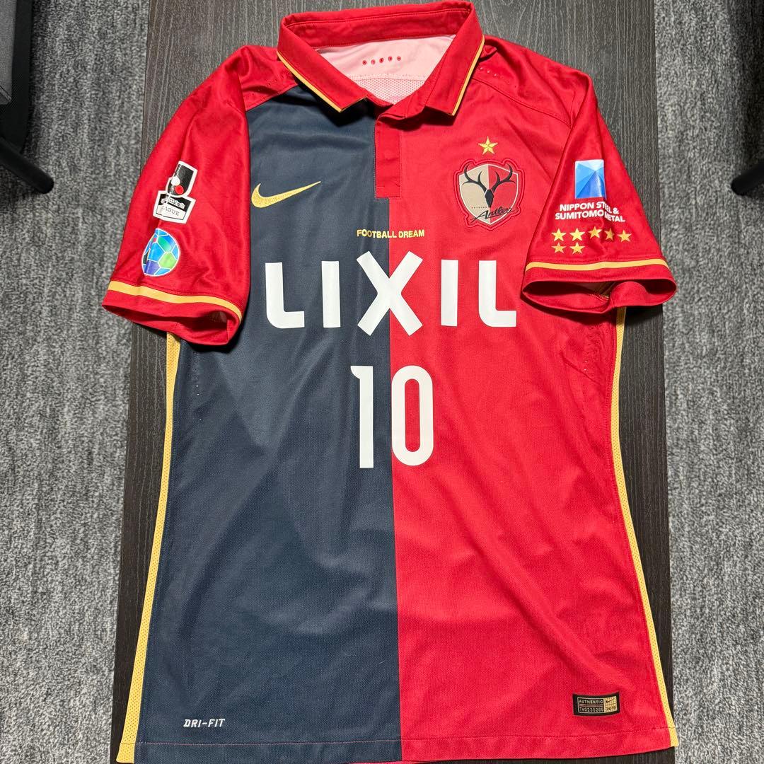 鹿島アントラーズ 柴崎岳 2016 支給 ユニフォーム - メルカリ