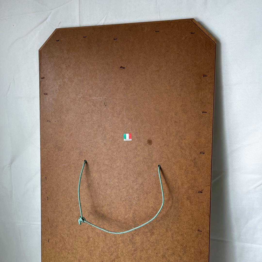 ✨イタリア製✨ウォールミラー 八角形 壁掛け鏡