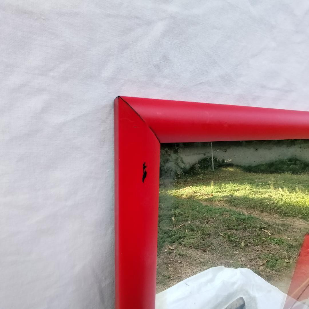 バドワイザー 特大パブミラー 85cm　2002年FIFAワールドカップ記念