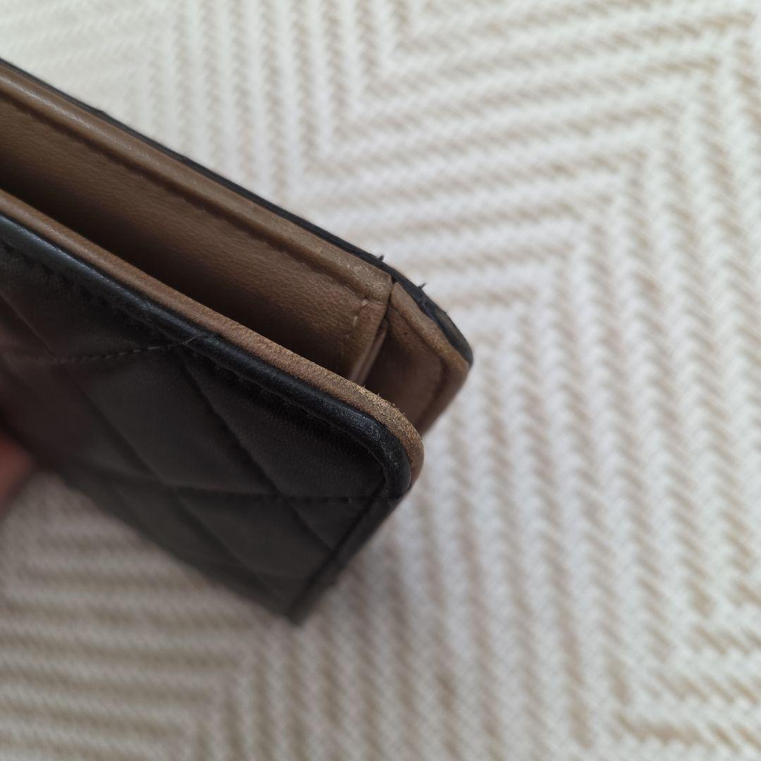 CHANEL マトラッセ ブラック 長財布 黒 キャビアスキン