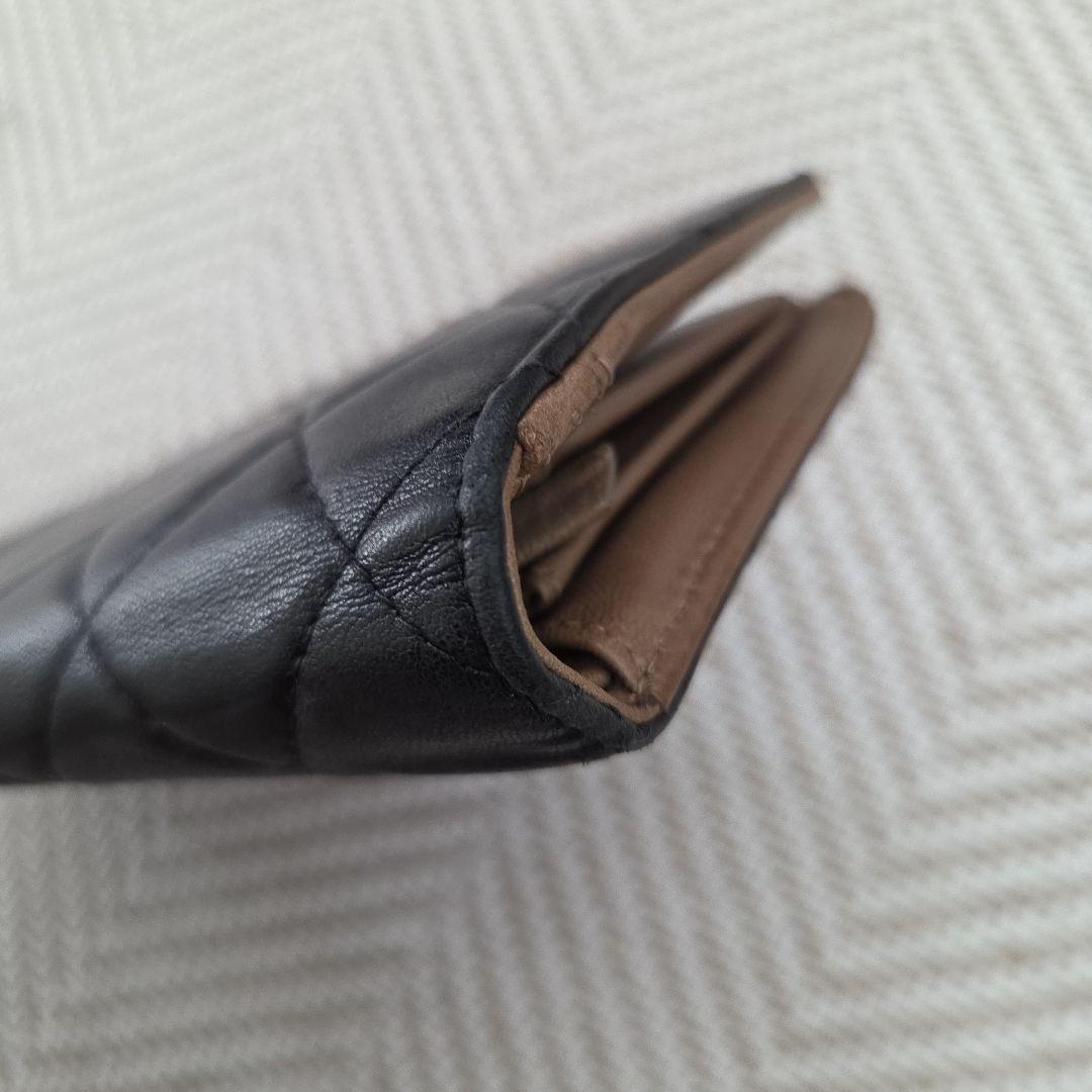 CHANEL マトラッセ ブラック 長財布 黒 キャビアスキン