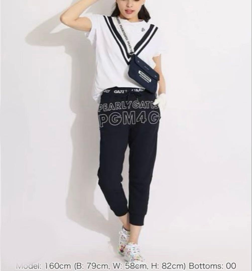 PEARLY GATES パーリーゲイツ　ジョガーパンツネイビー00