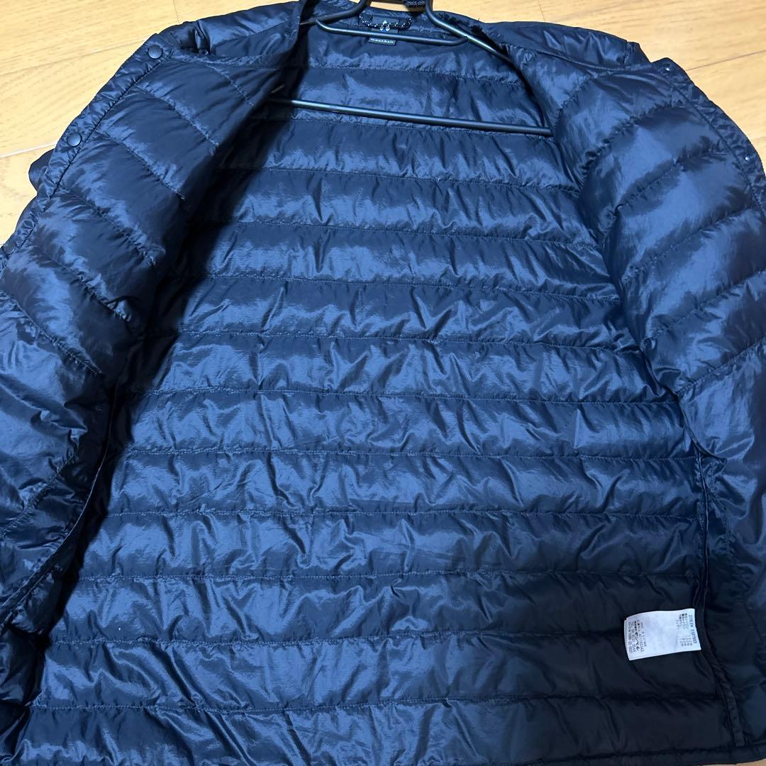 mont-bell スペリオダウン ラウンドネックジャケット　ブラック