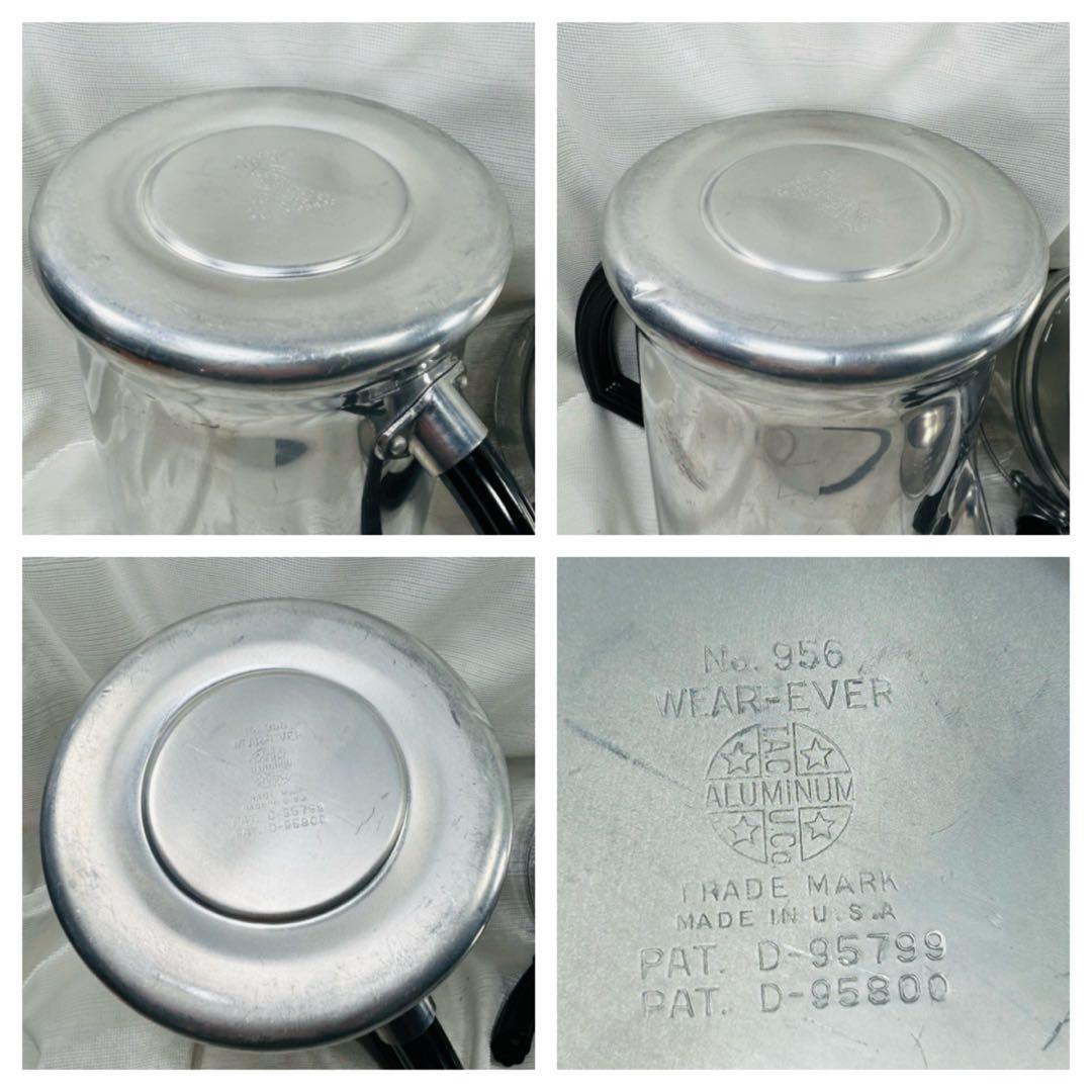 新品未使用 ビンテージ品 アメリカ製ウェアーエバー社のコーヒーポット