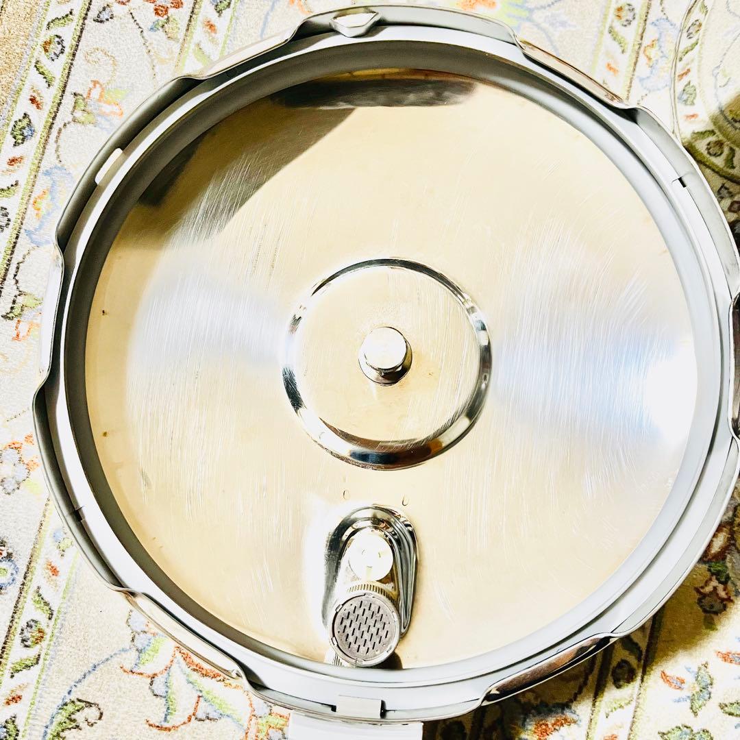 極美品 アサヒ軽金属 活力なべ IH Lサイズ 5.5L SW 圧力鍋 活力鍋