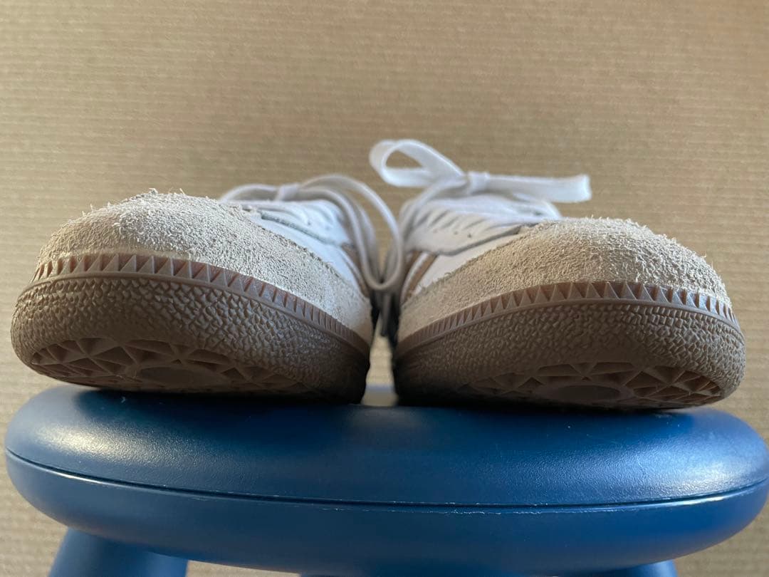 adidas サンバSAMBA OG B75806 ベージュ24.5㎝