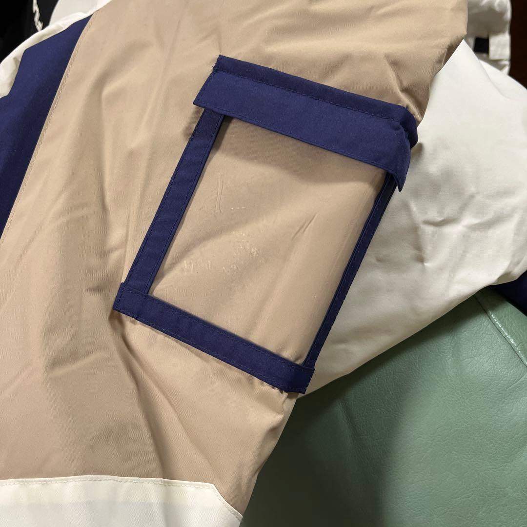 FILA 子ども用スキーウェア ベージュ/ホワイト