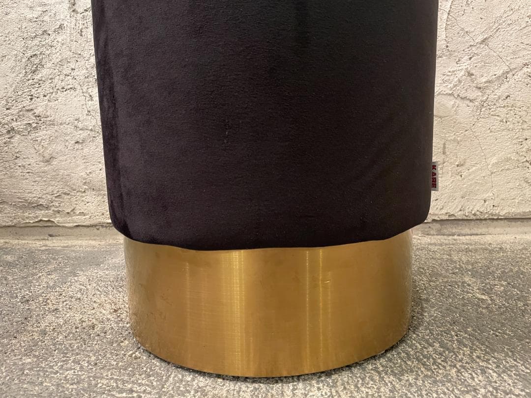 レア◼︎ KARE / カレ スツール チェリー ブラックブラス リビングハウス