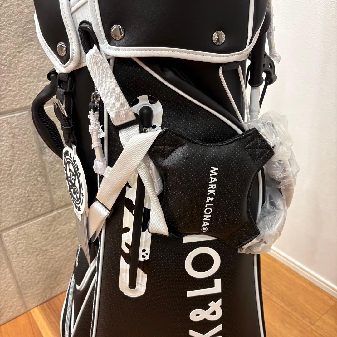 【新品】MARK & LONA GOLF キャディバッグ　ブラック　9型