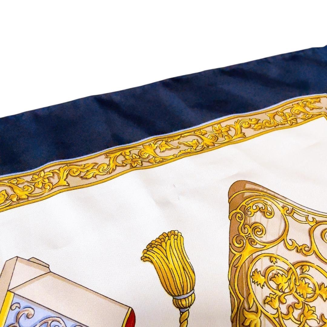 ◇エルメス◇スカーフ/カレ90/シルク/銃/ブランド/希少品/レア物