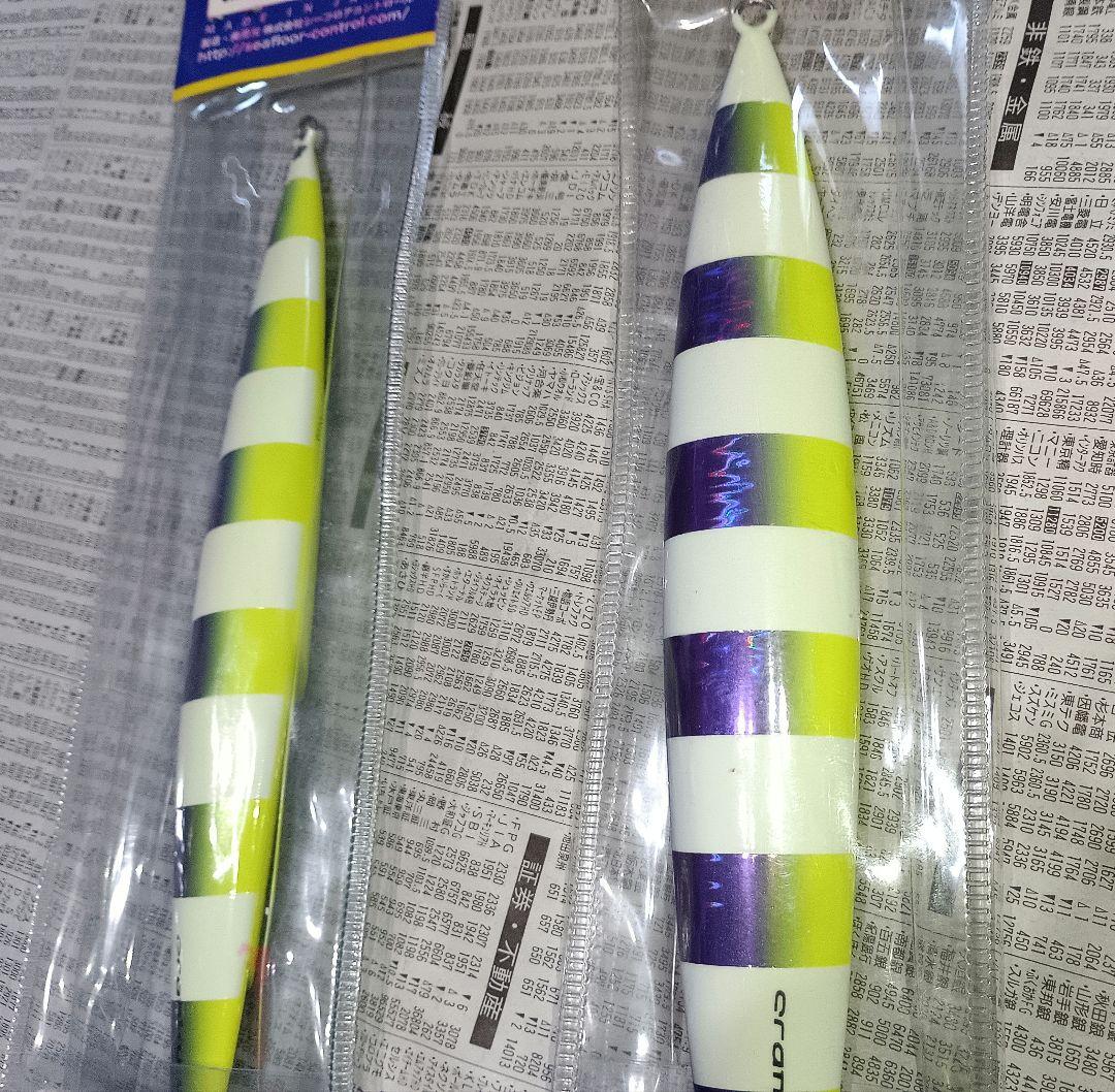 SEAFLOOR CONTROL crankyメタルジグ オリカラ450.500 - ルアー・フライ