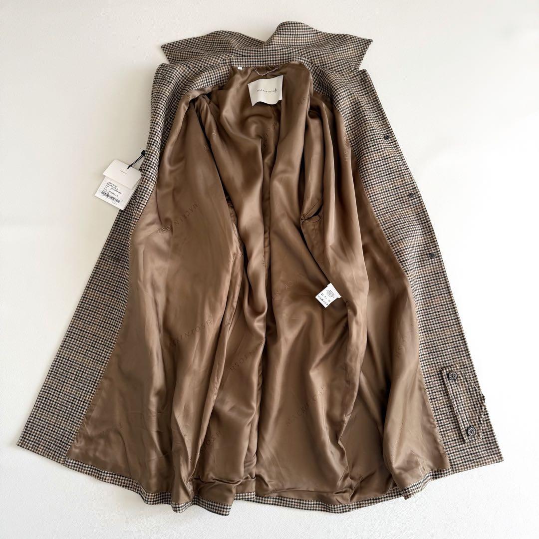 新品　マッキントッシュ　ニューハンビー　ロング　ブラウンチェック　8
