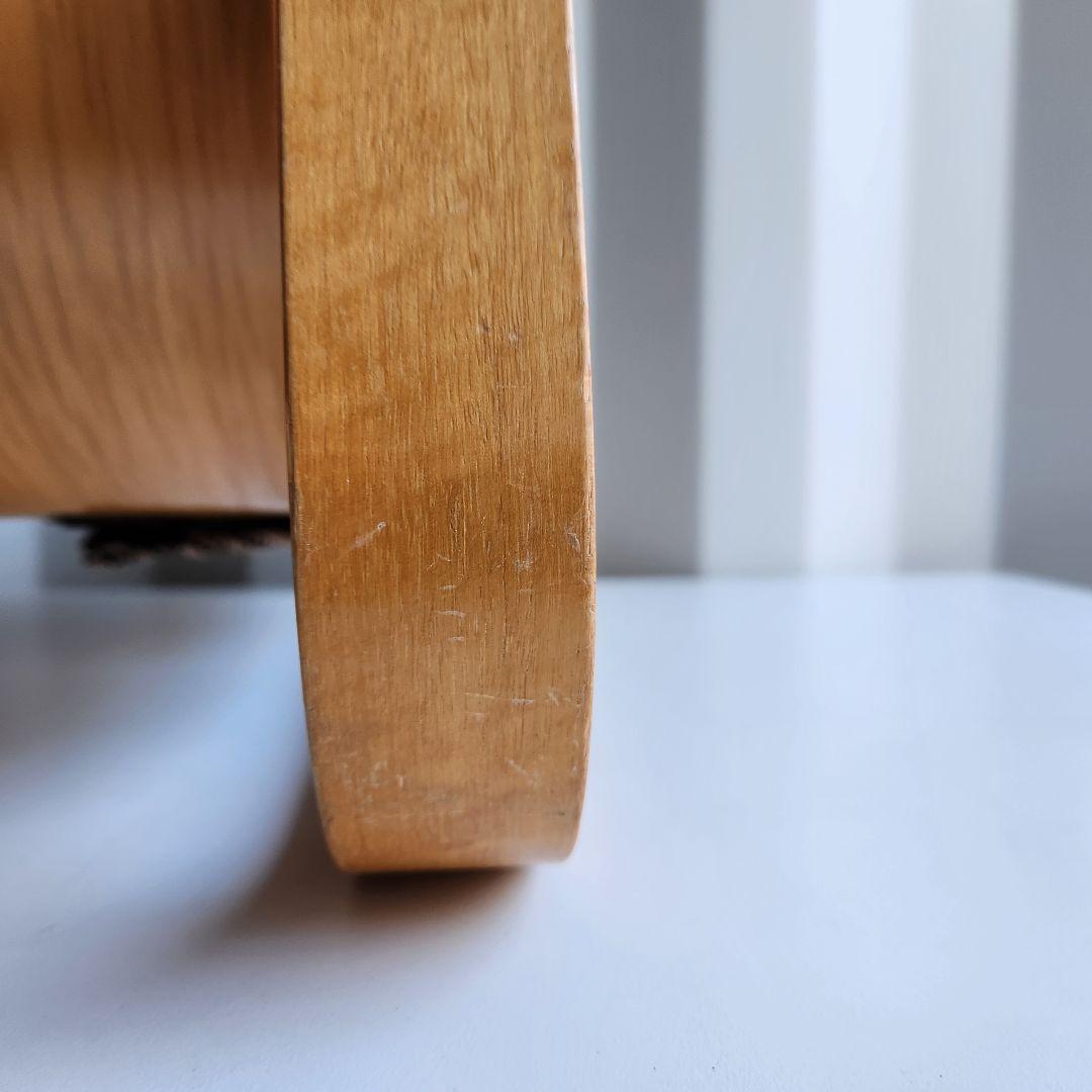 徳島県立工業技術センター　新日本木工　曲木　低座椅子　胡坐楽座椅子　腰痛防止