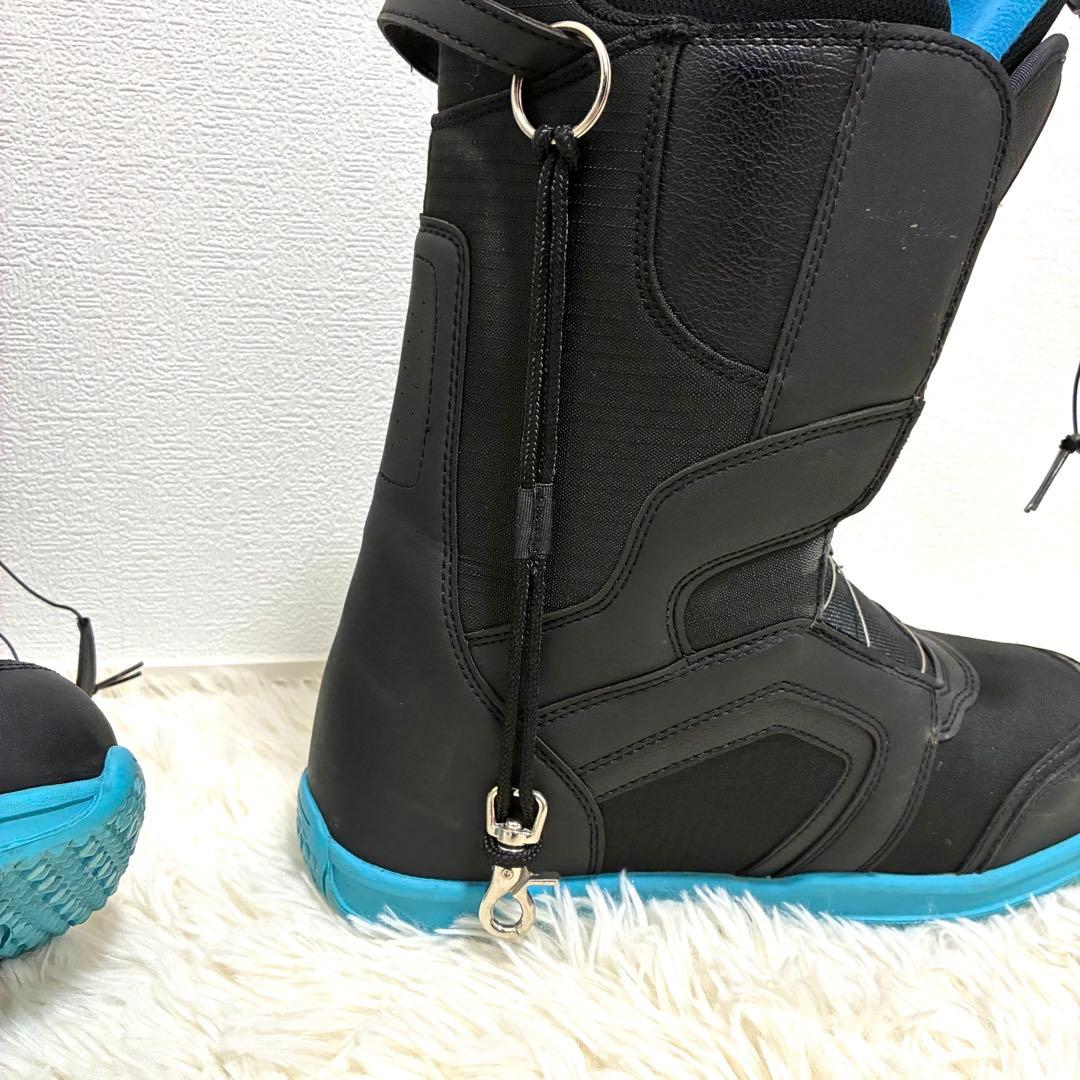 美品】SLQ BOA スノーボードブーツ 黒×青 メンズ27.0/27.5 - メルカリ