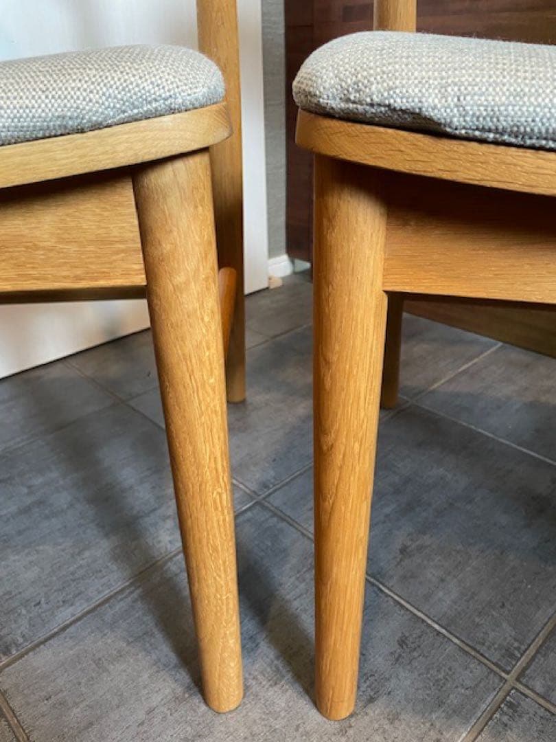 いっすん■unicoウニコ SOLKソルク オーク無垢　ダイニングチェアB