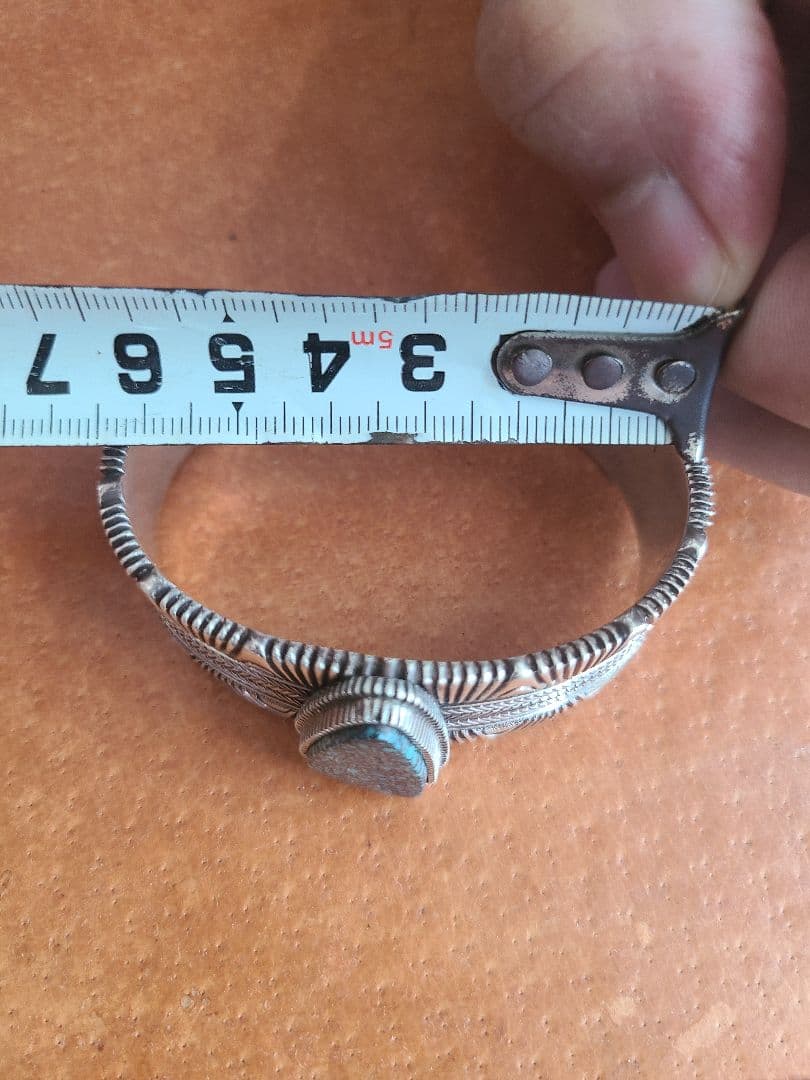 Ron Bedonie ロンベドニー ナバホ ブレスレット バングル ビズビー