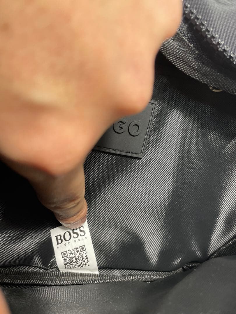 新品未使用 HUGO BOSS ヒューゴボス ボディバッグ ウエストバッグ 黒