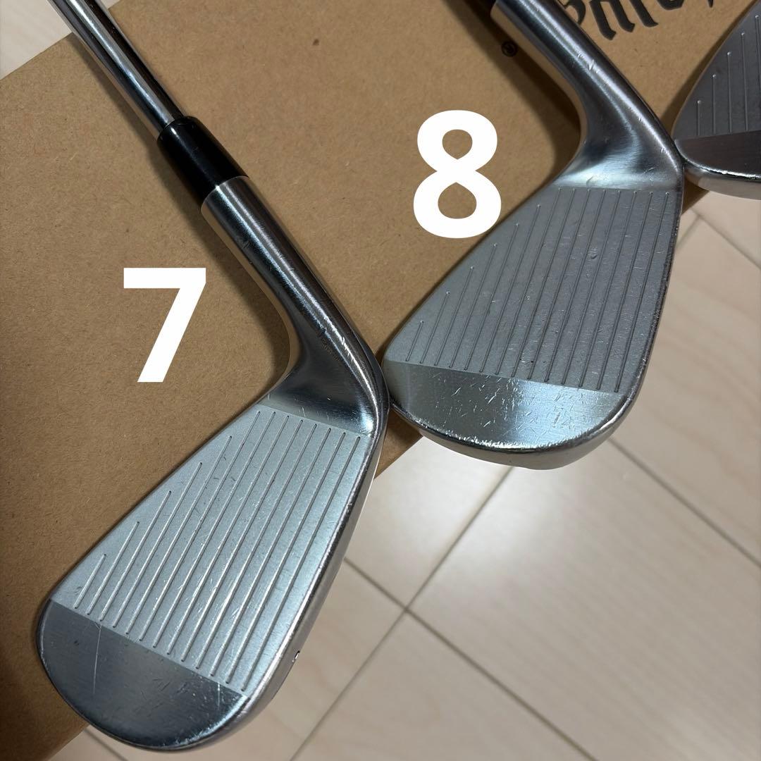 キャロウェイXフォージドスターアイアン2021 MODUS 115S 5-9P