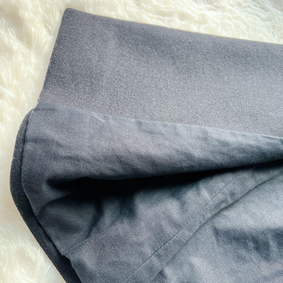 美品　VALENTINOヴァレンティノ スタッズ ロングコート ヴァージンウール