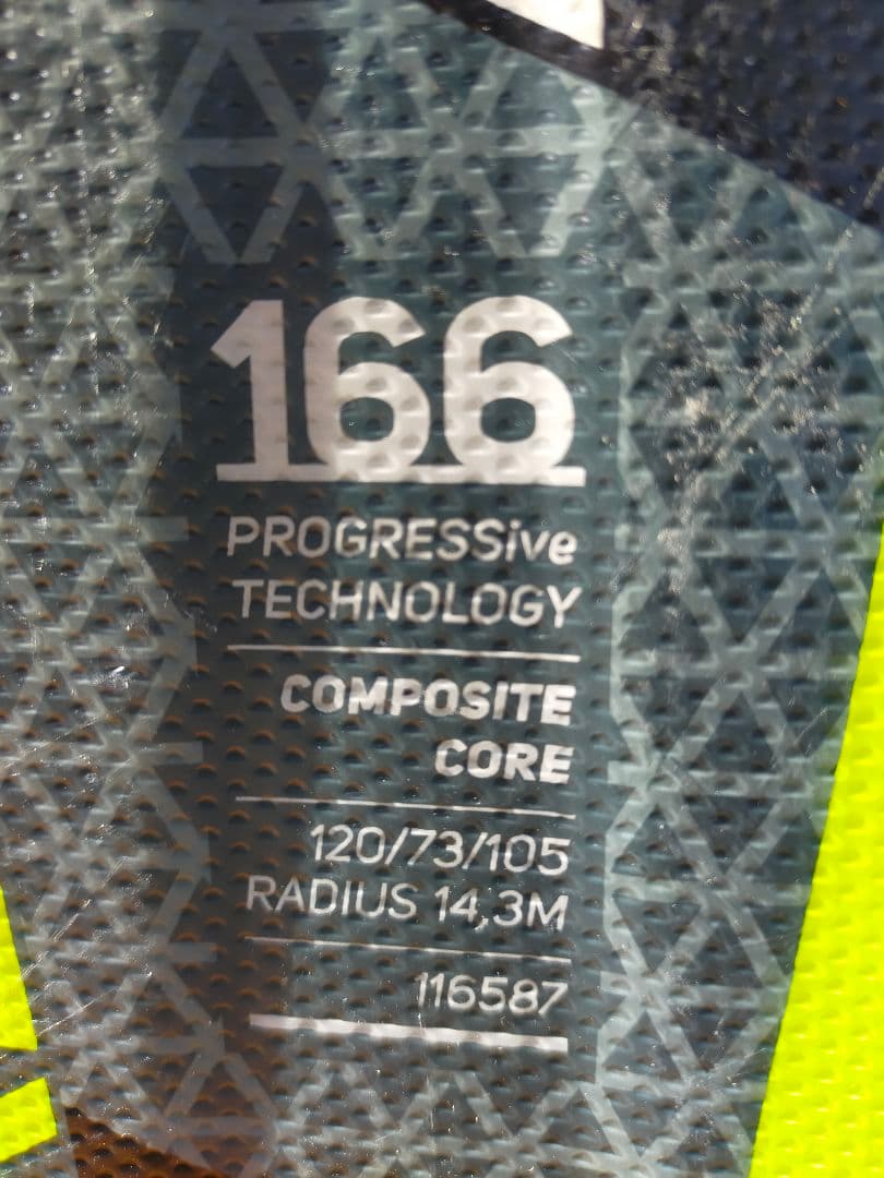 VOLKL フォルクル　RTM スキー 板 XTN　TIP ROCKER 166