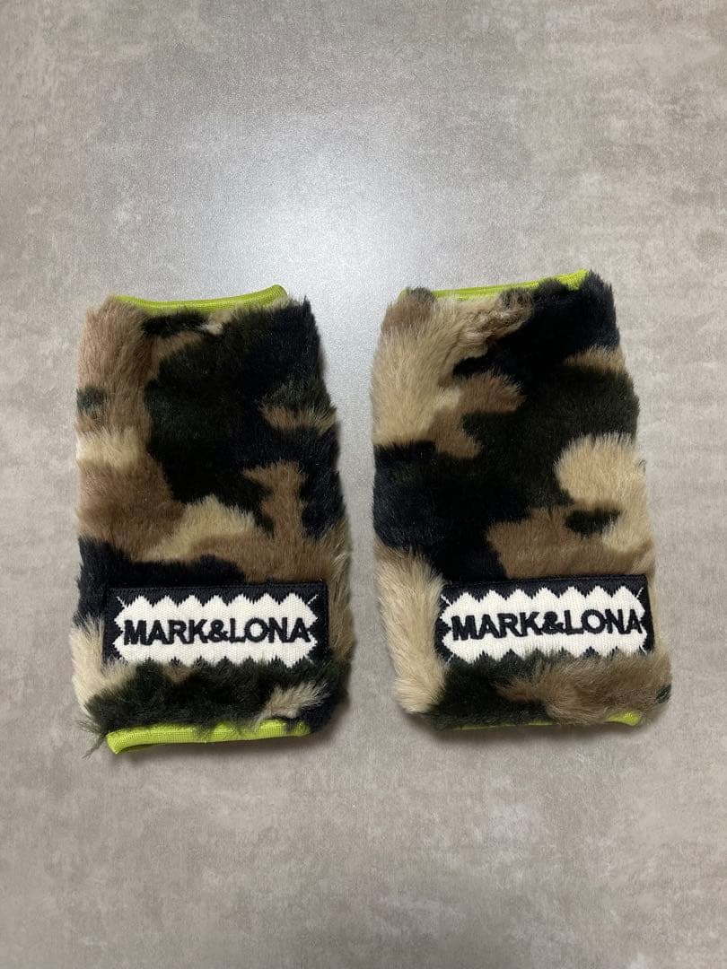 MARK&LONA カモフラージュアームカバー 未使用品