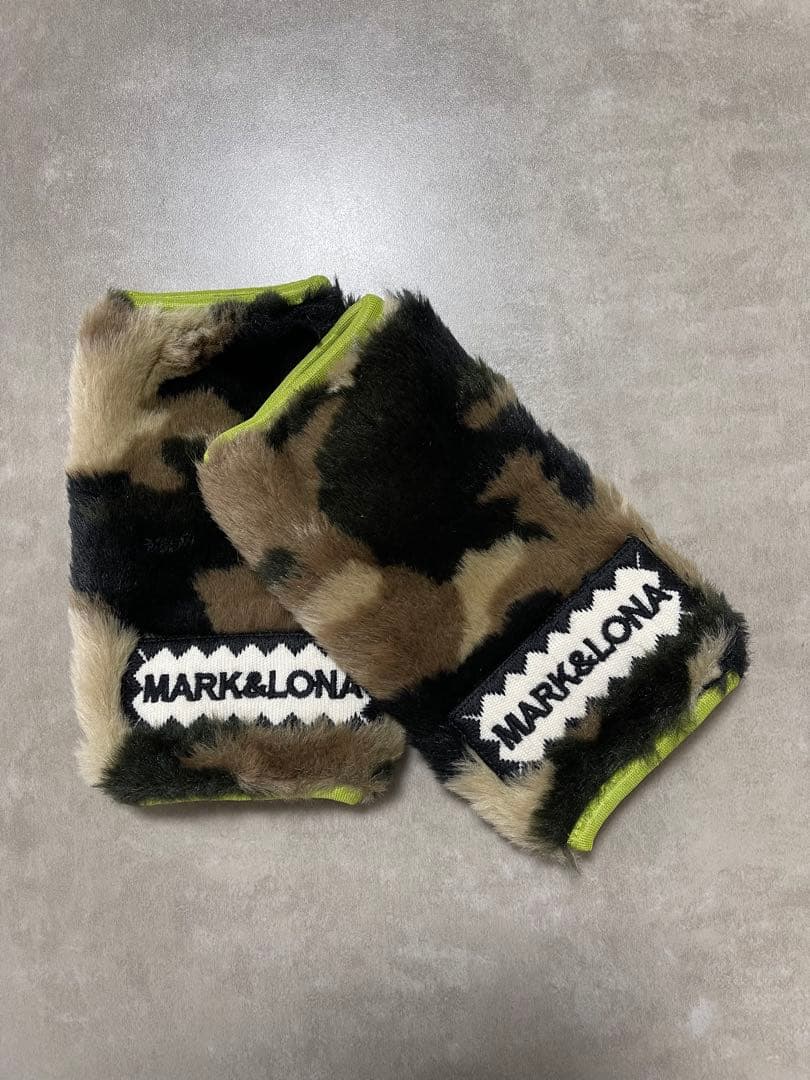 MARK&LONA カモフラージュアームカバー 未使用品