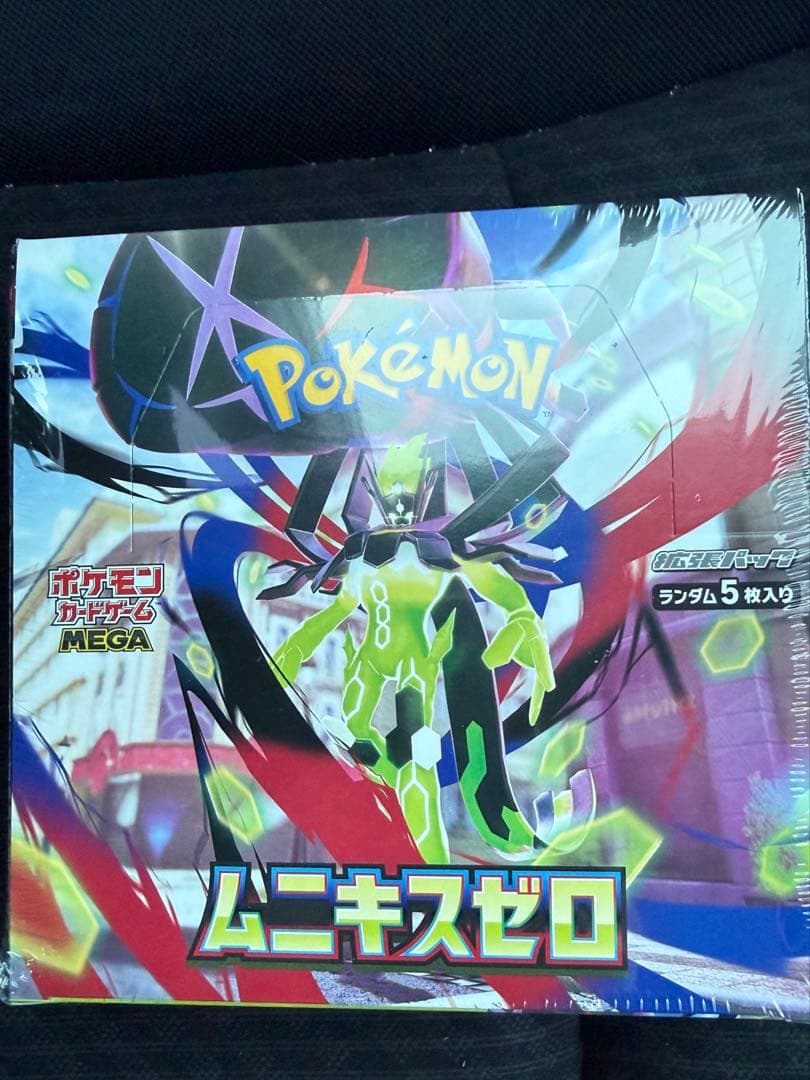 新品未開封シュリンク付き　ポケモンカードゲーム ムニキスゼロ 2BOX