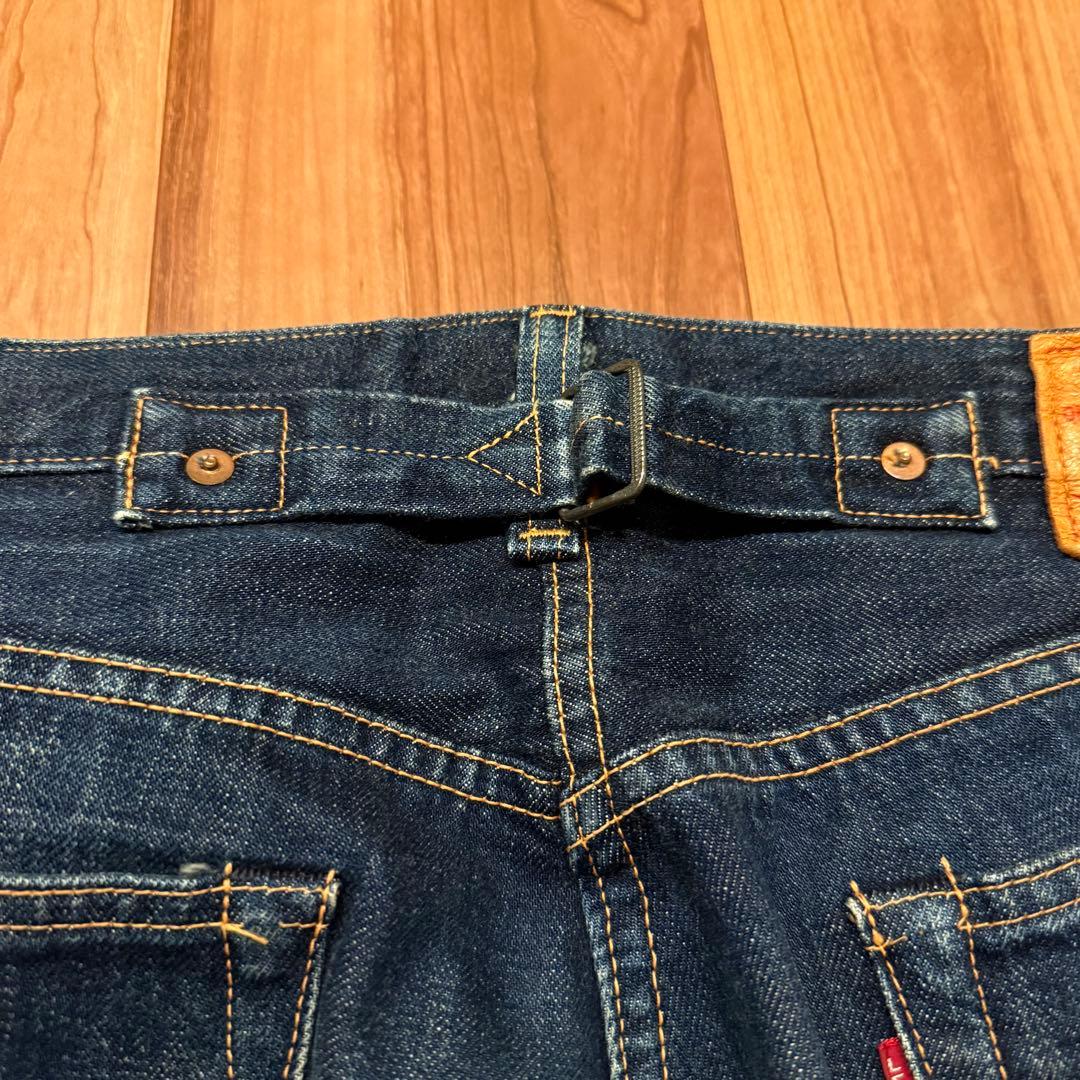 【真紺】LEVI‘S 501XX LVC1937W33鬼ヒゲ ハチノス