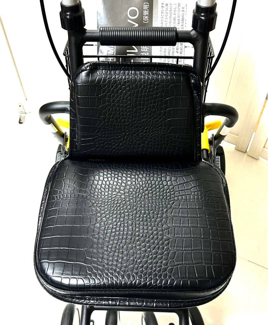 極美品 テノールEVO クロコダイルBK 島製作所 シルバーカー 説明書付き