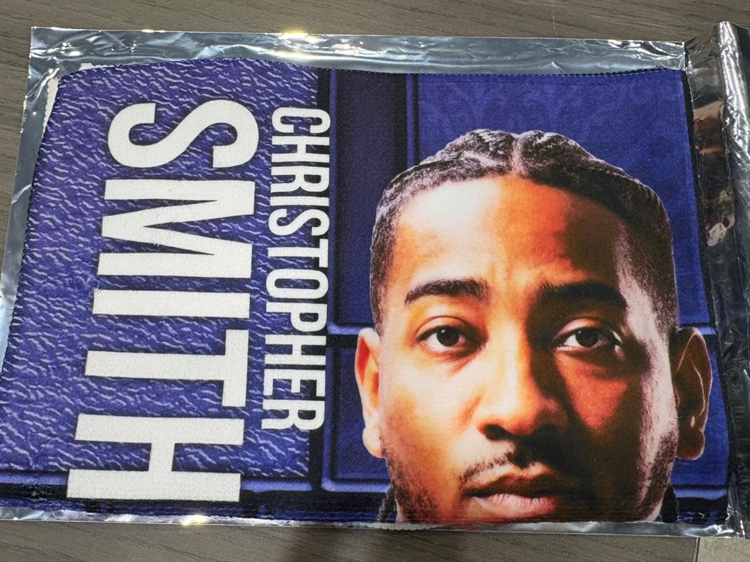 Bリーグオールスター スタンプラリー 顔出しタオル(クリストファー