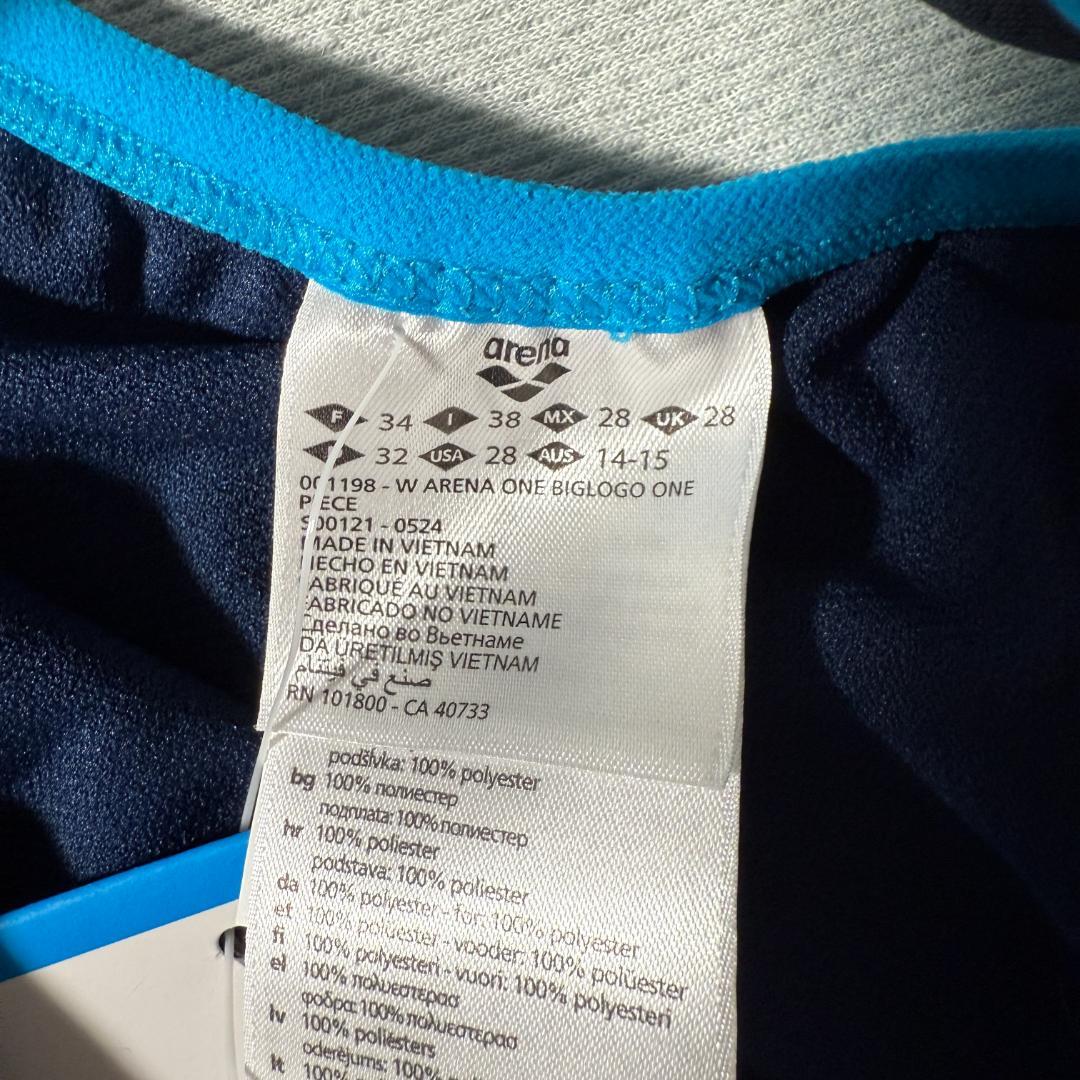 Arena アリーナ 競泳水着 Big logo asphalt USA28