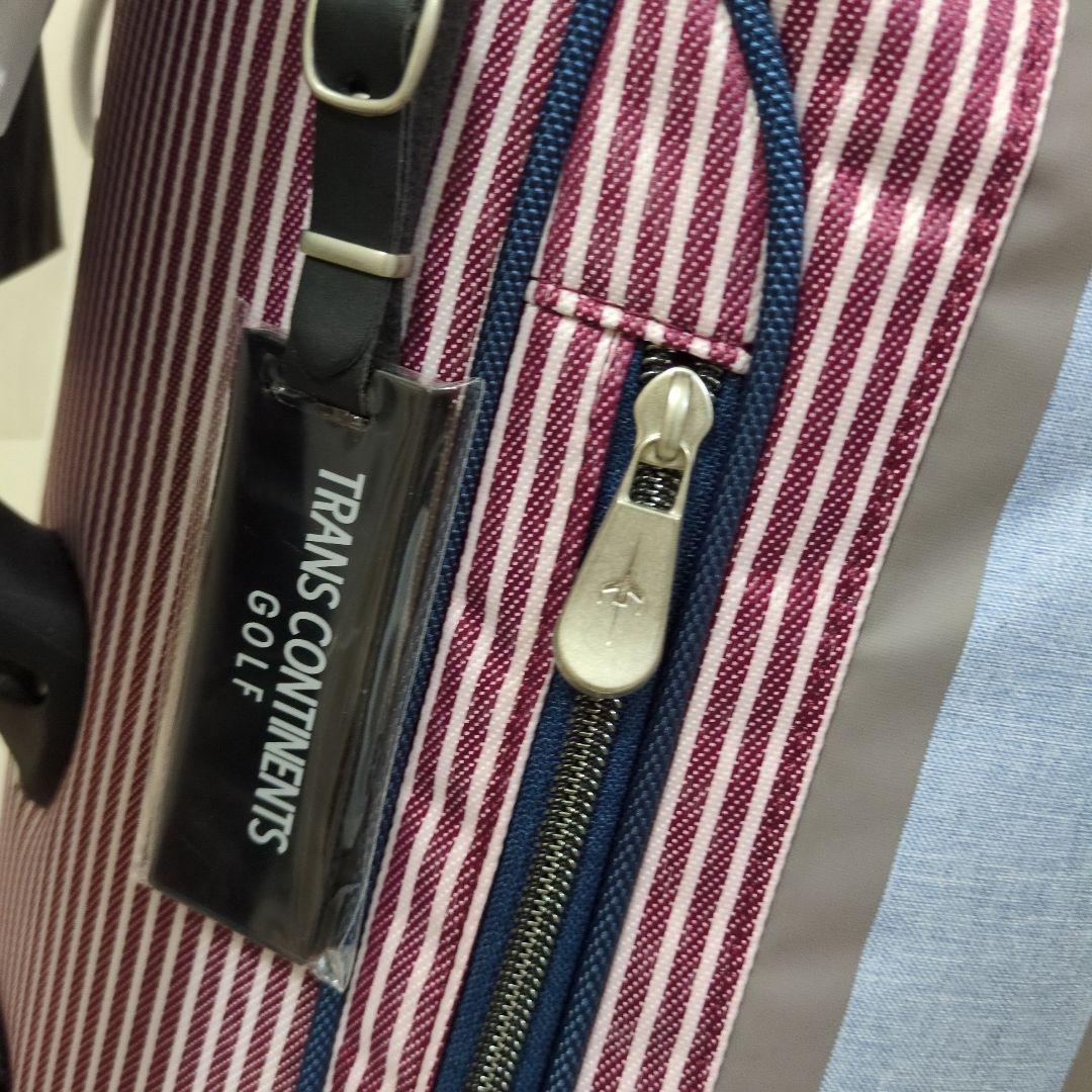 タイムセール新品♥TRANS CONTINENTS ゴルフキャディバッグ