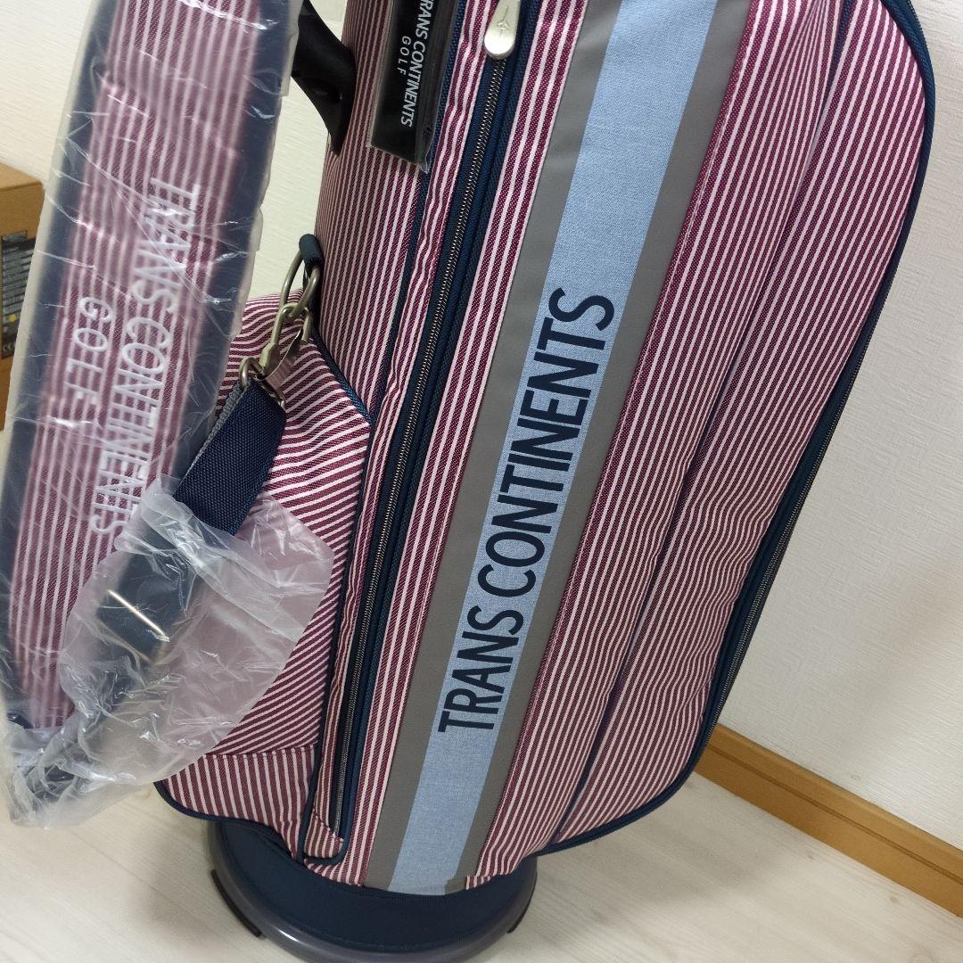 タイムセール新品♥TRANS CONTINENTS ゴルフキャディバッグ