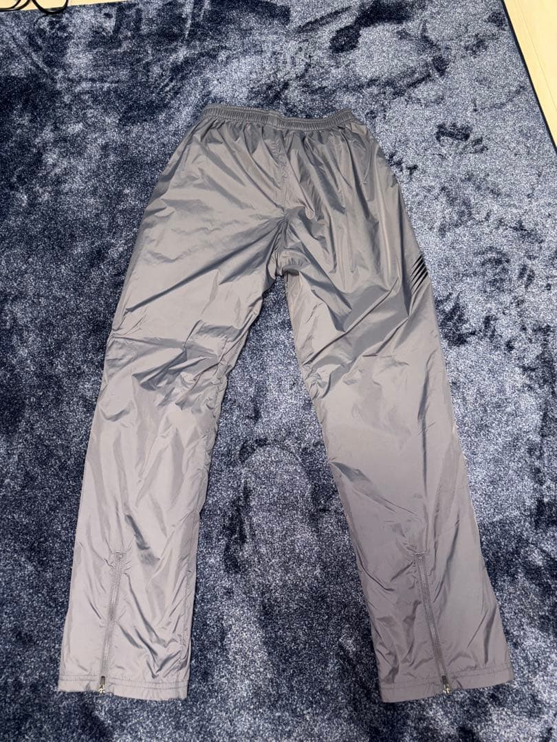 ニューバランス　ウィンドブレーカー グレー ネイビー