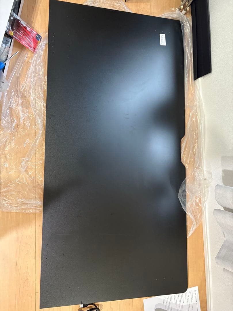 【新品】配線スリット付き天板140×70×2.5cm （flexispot）