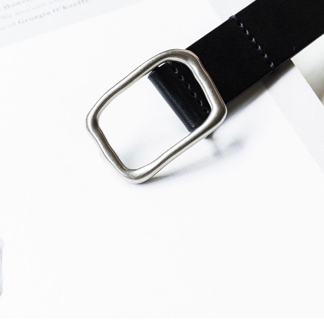 美品！crewre レザーベルト ブラウン