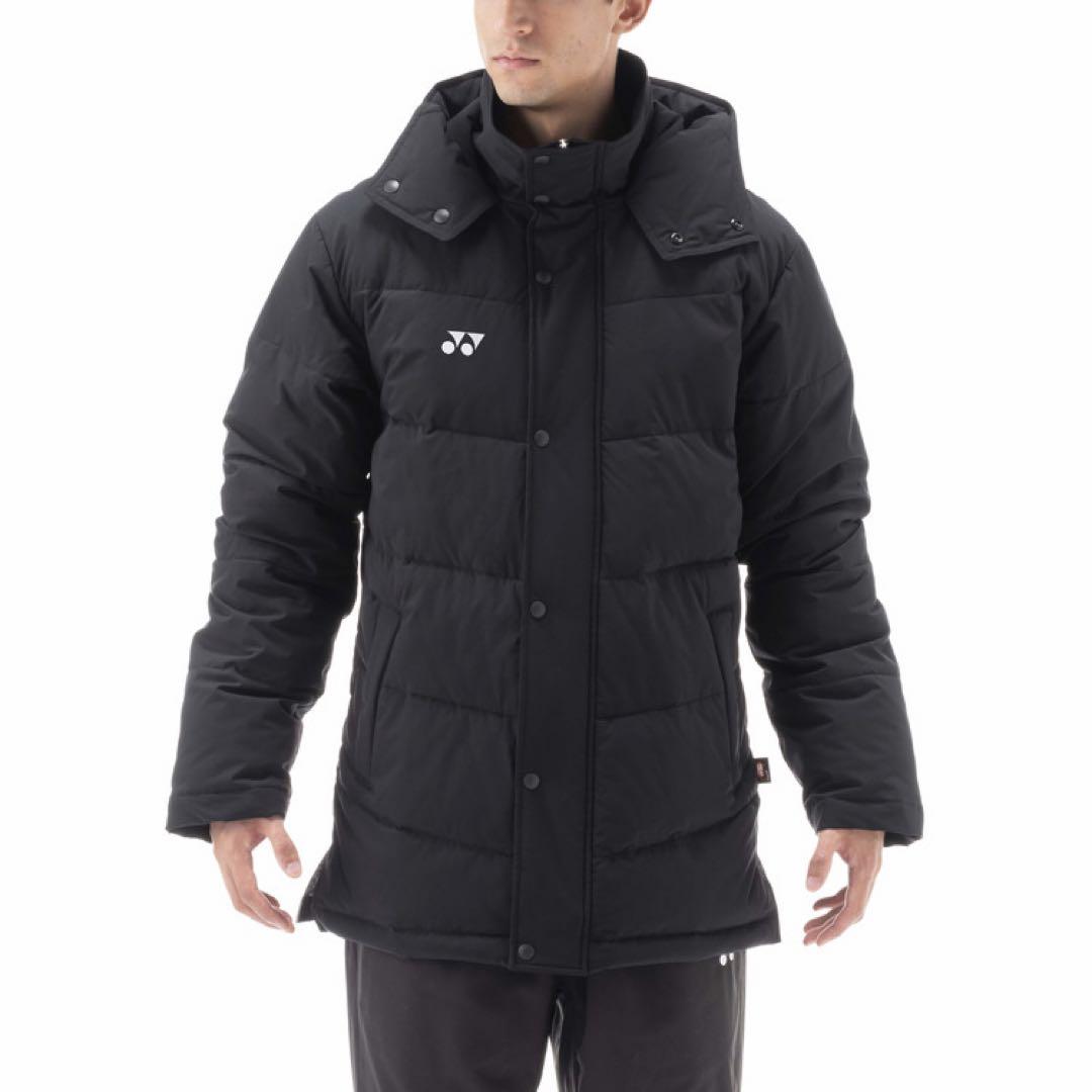 【試着のみ】YONEX ハーフコートダウンジャケット　【Lサイズ】　ブラック