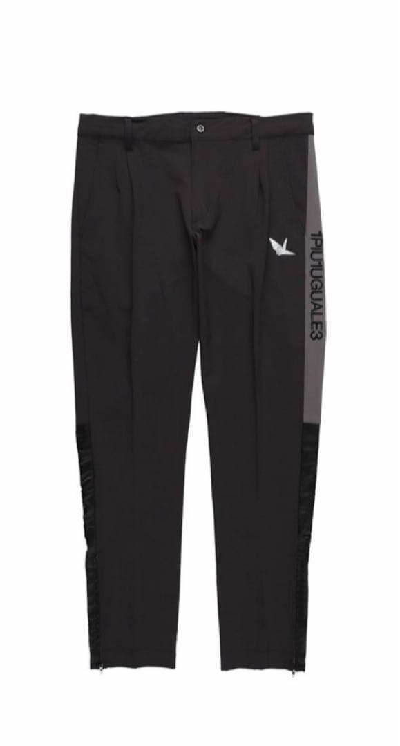 1piu1uguale3 ADP ZIP SLACKS BLACK サイズM