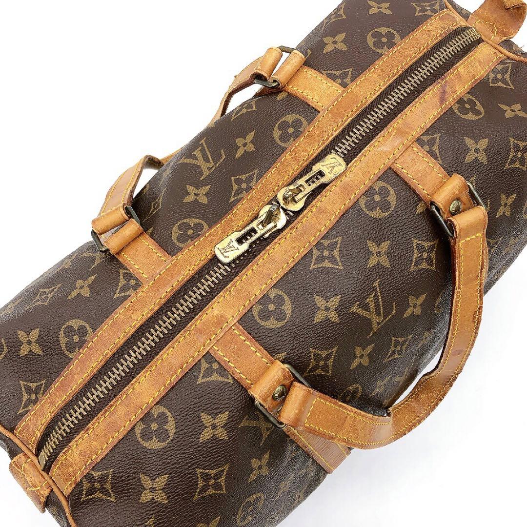 【LOUIS VUITTON】サックスプール35 ボストンバッグ　モノグラム