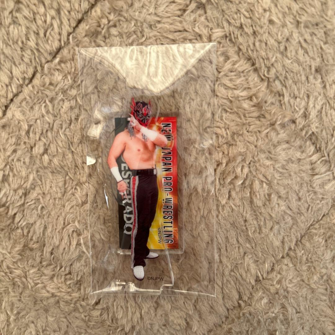 新日本プロレス くじ アクリルスタンド エル・デスペラード - メルカリ