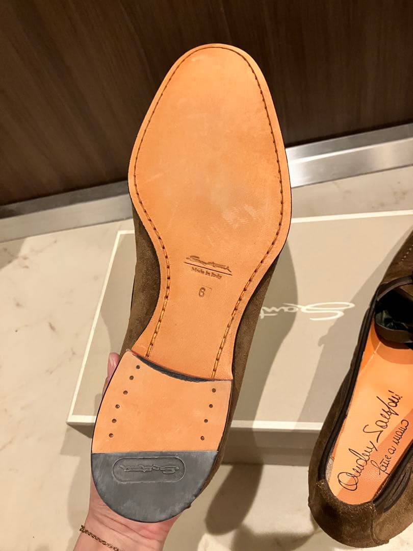 Santoni サントーニ スエード シューズ BEAMS F