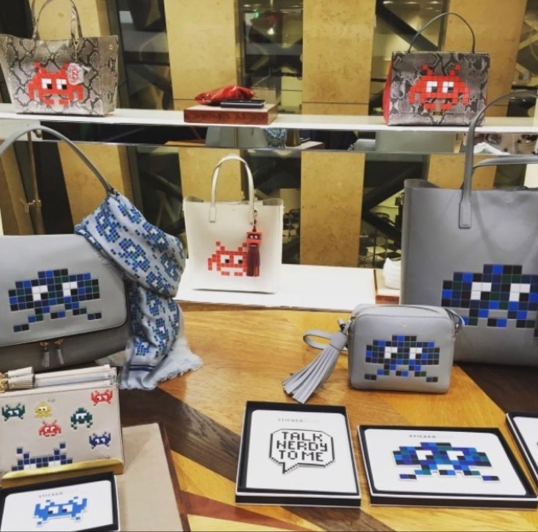 アニヤハインドマーチ インベーダー　ストール