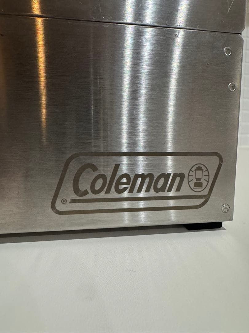 【レア】廃盤 コールマン スパイスボックス ステンレスボックス キャンプ