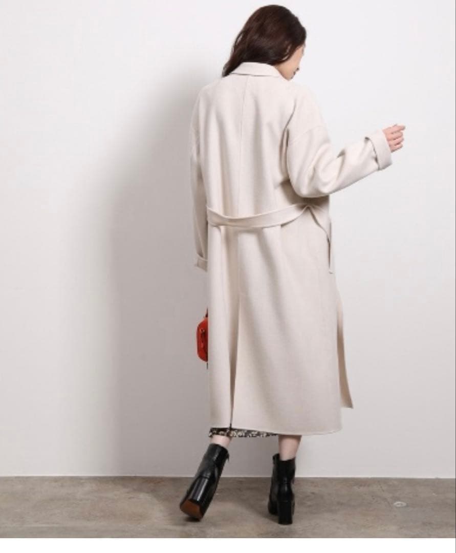 【美品】　ROPE ロングリバーコート