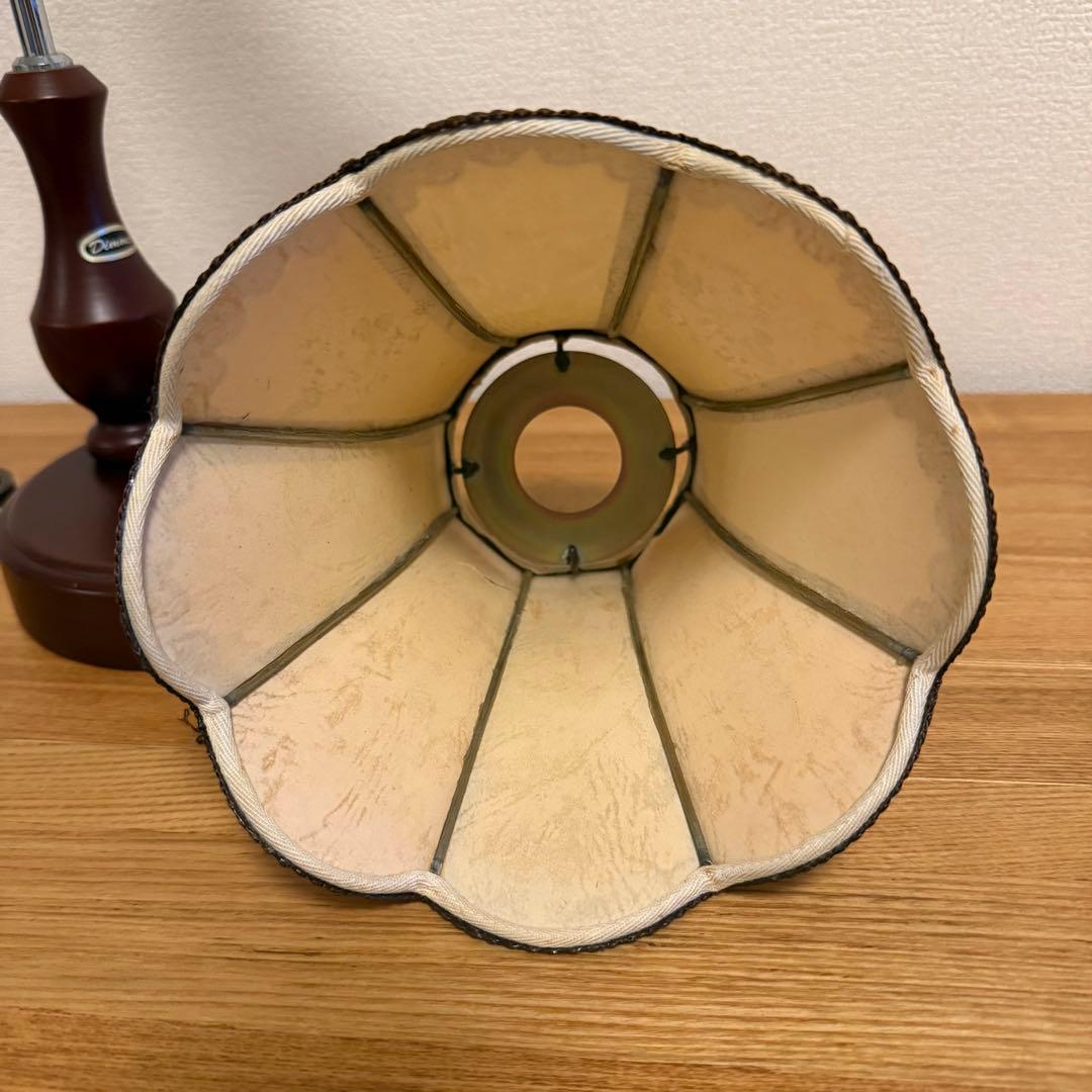 レトロ　スタンドライト 調光　アンティーク　花柄　新日本照明 Dimmer