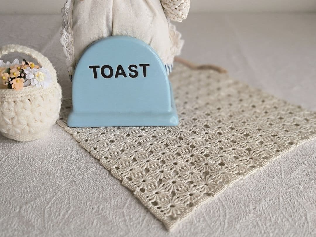 【ma さま】vintage cloth ❀ お花畑のような スクエアマット